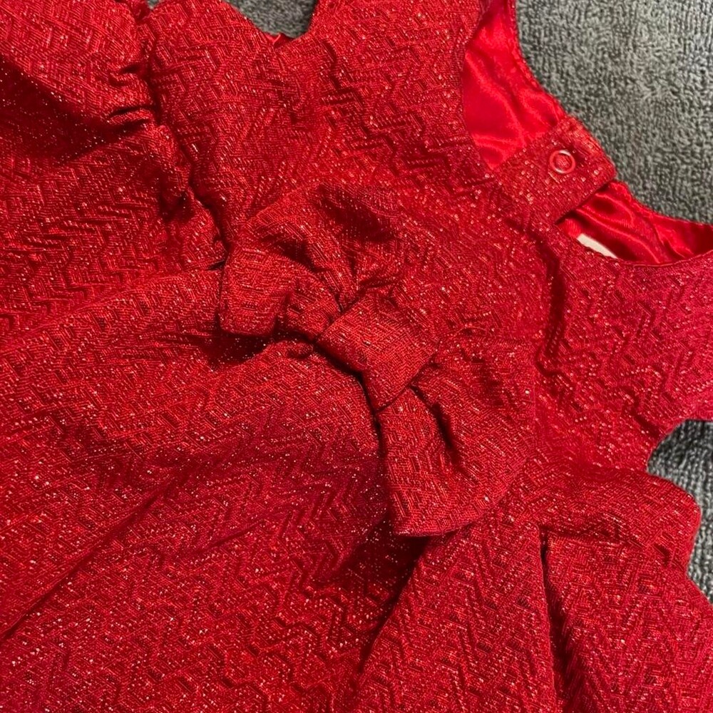 Cat & Jack Girls' Red Dress - Picture 6 of 6